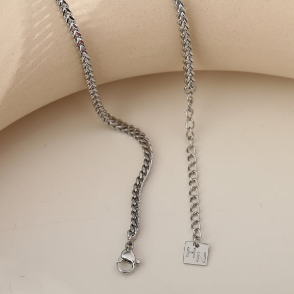 Cuban Link Silver Chain Necklace