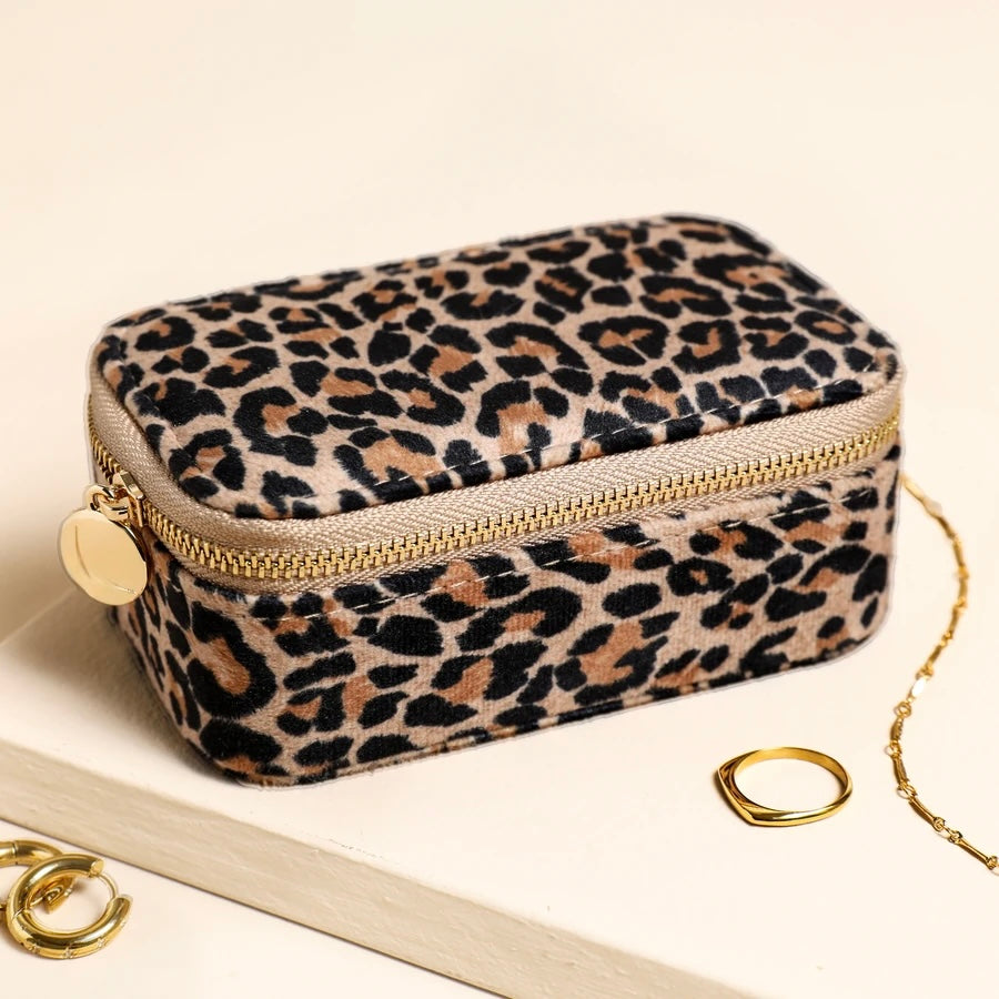 Leopard Luxe Jewelry Box