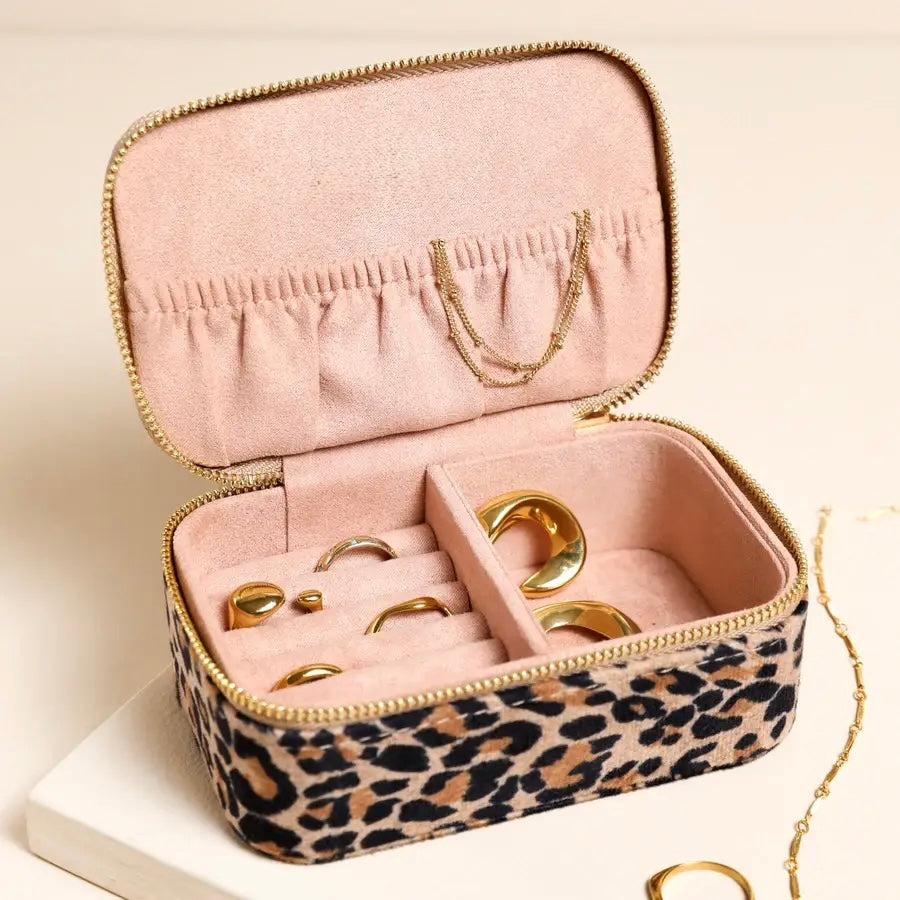 Leopard Luxe Jewelry Box
