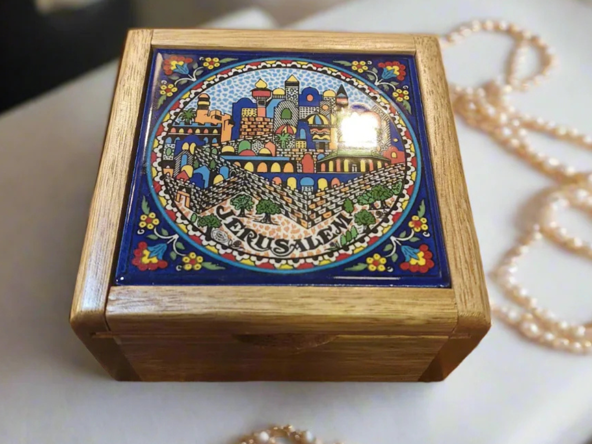 Handcrafted Jewelry Box Storage