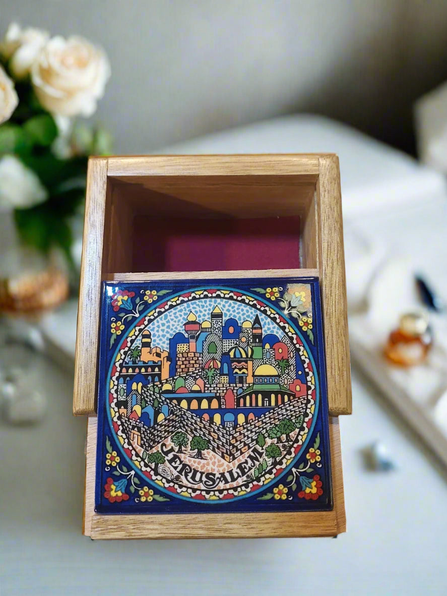Handcrafted Jewelry Box Storage