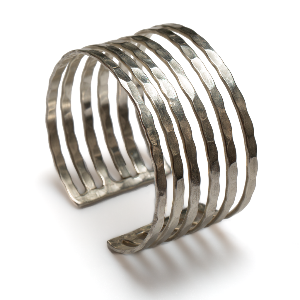 Spartan Silver Arm Cuff