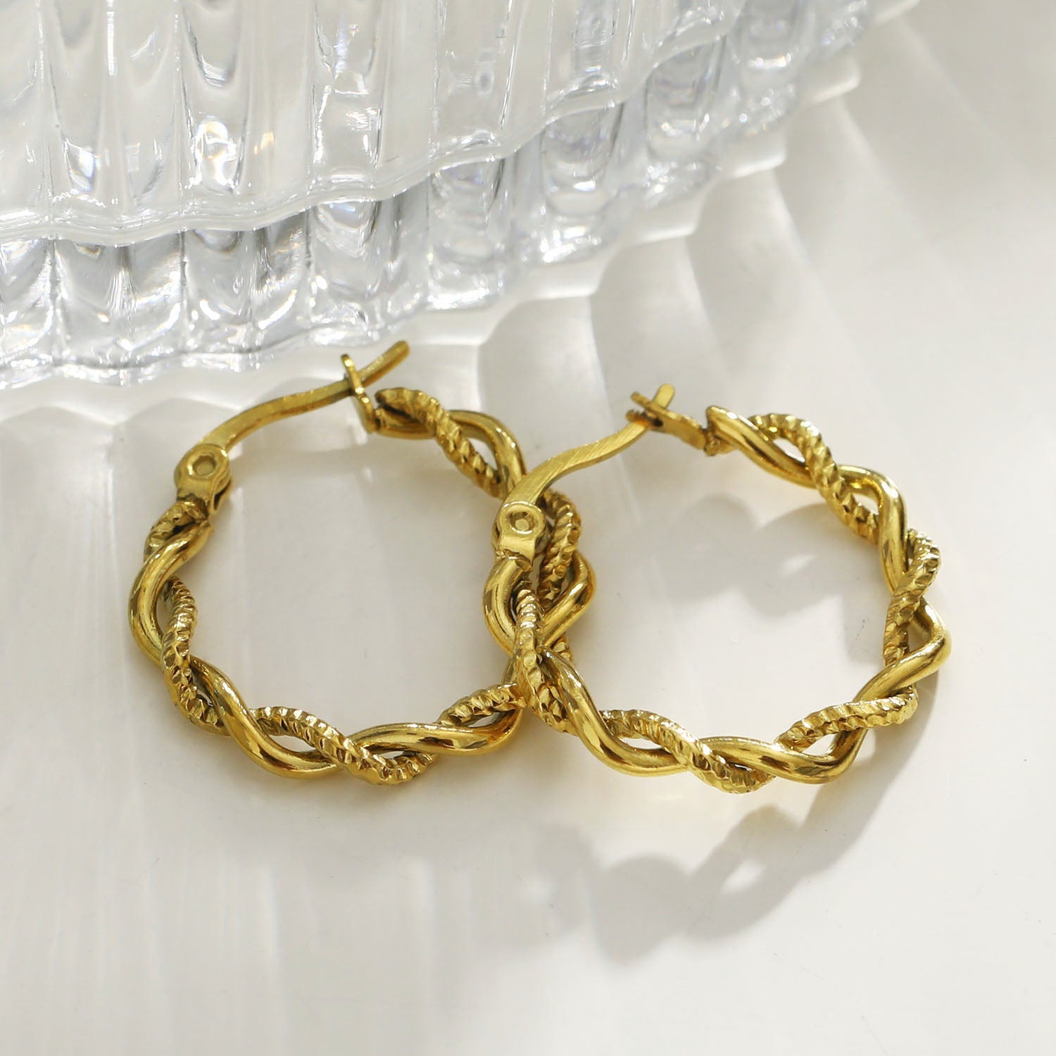 Olive Vine Hoops